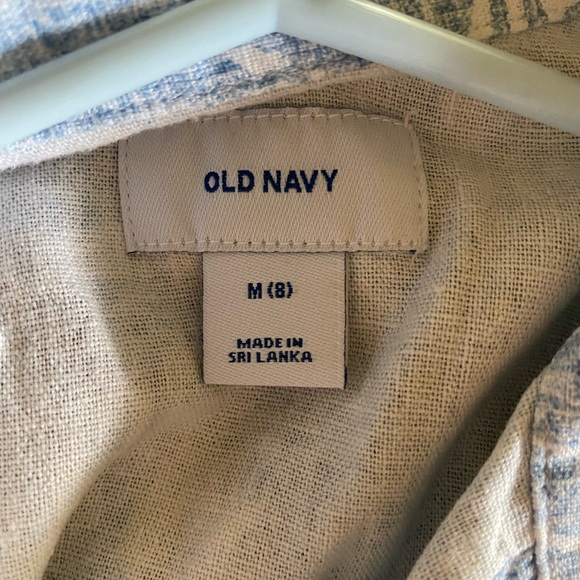 Boys Old Navy Print Button Down Shirt - Picture 5 of 6